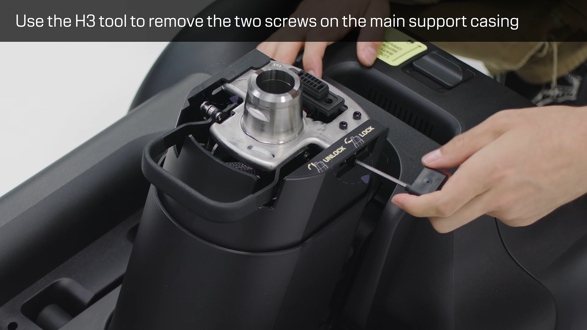 Seat-height release point