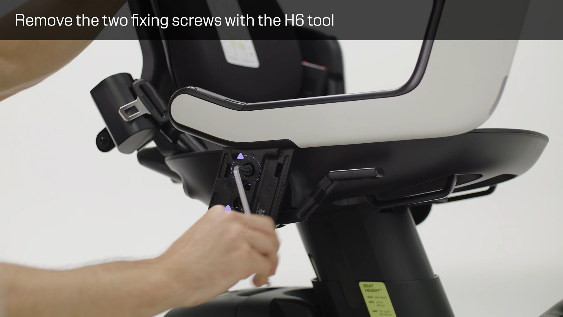 Armrest height adjustment